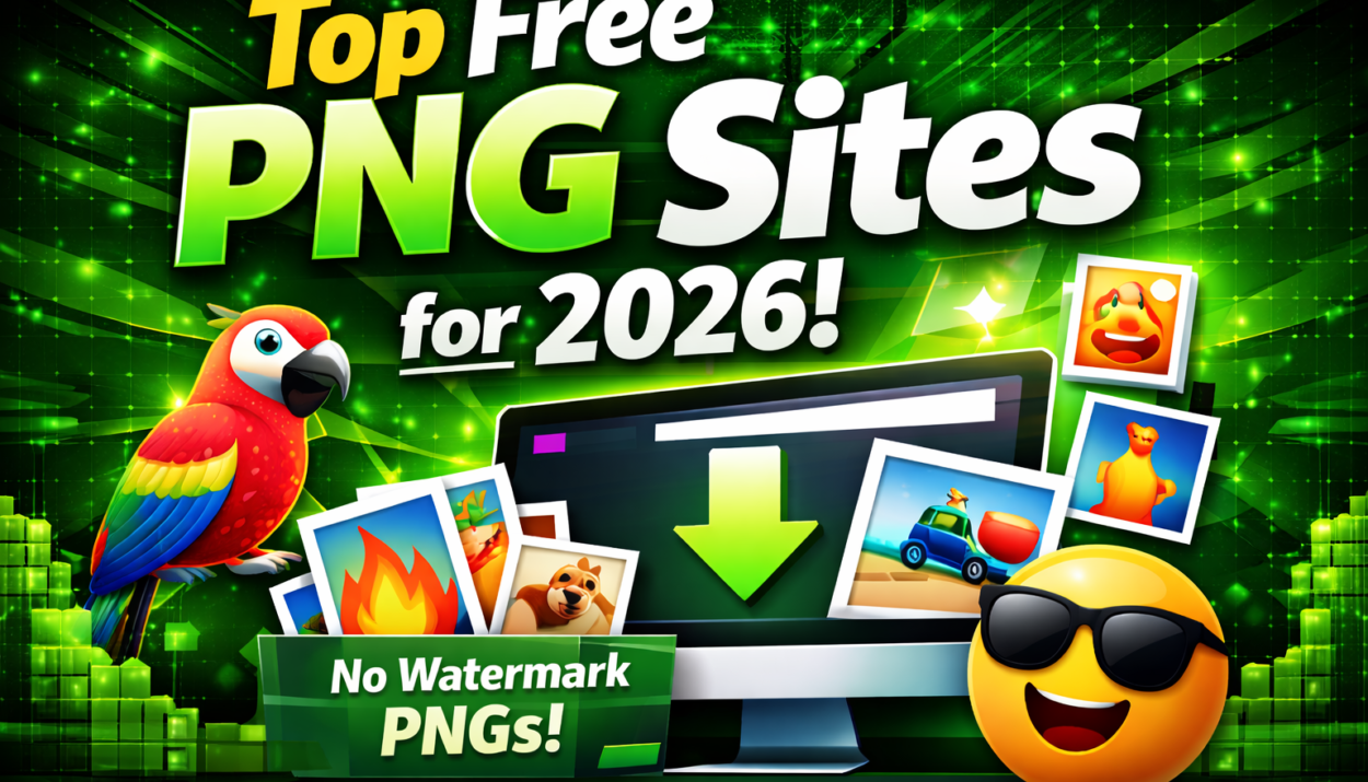 Top Websites for Free PNG Images (High Quality)